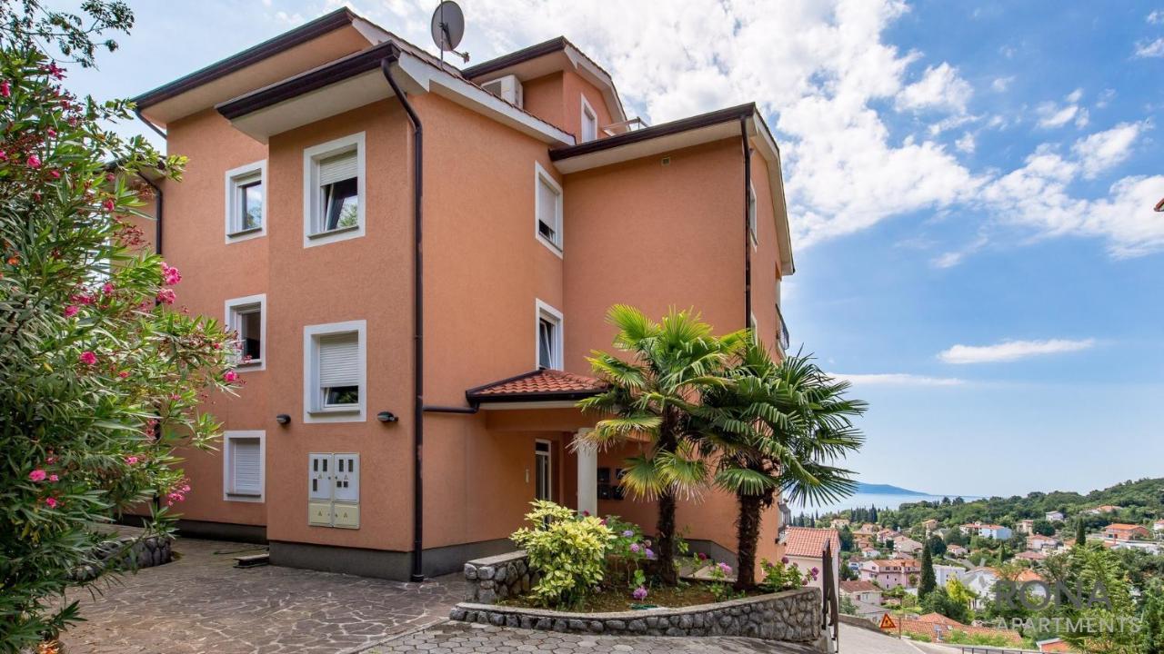 Rona Spacious Apartment With A Panoramic View Ičići Exteriör bild
