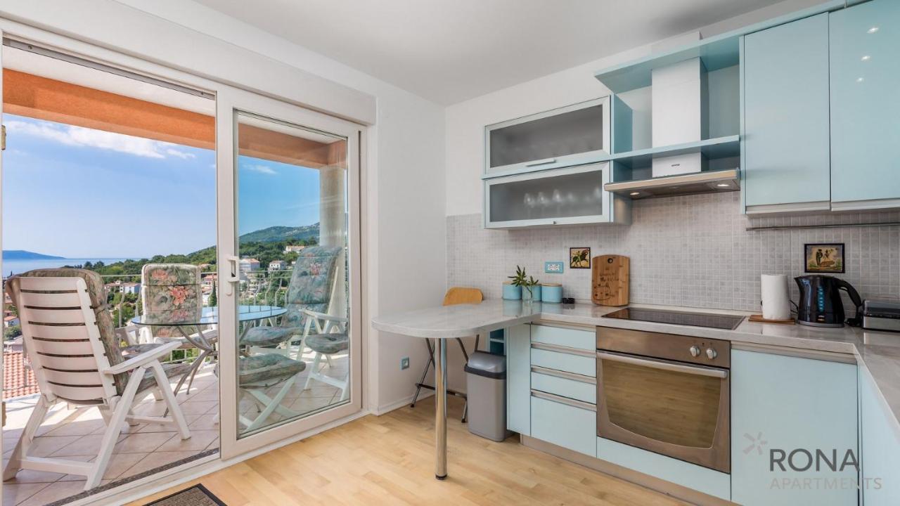 Rona Spacious Apartment With A Panoramic View Ičići Exteriör bild