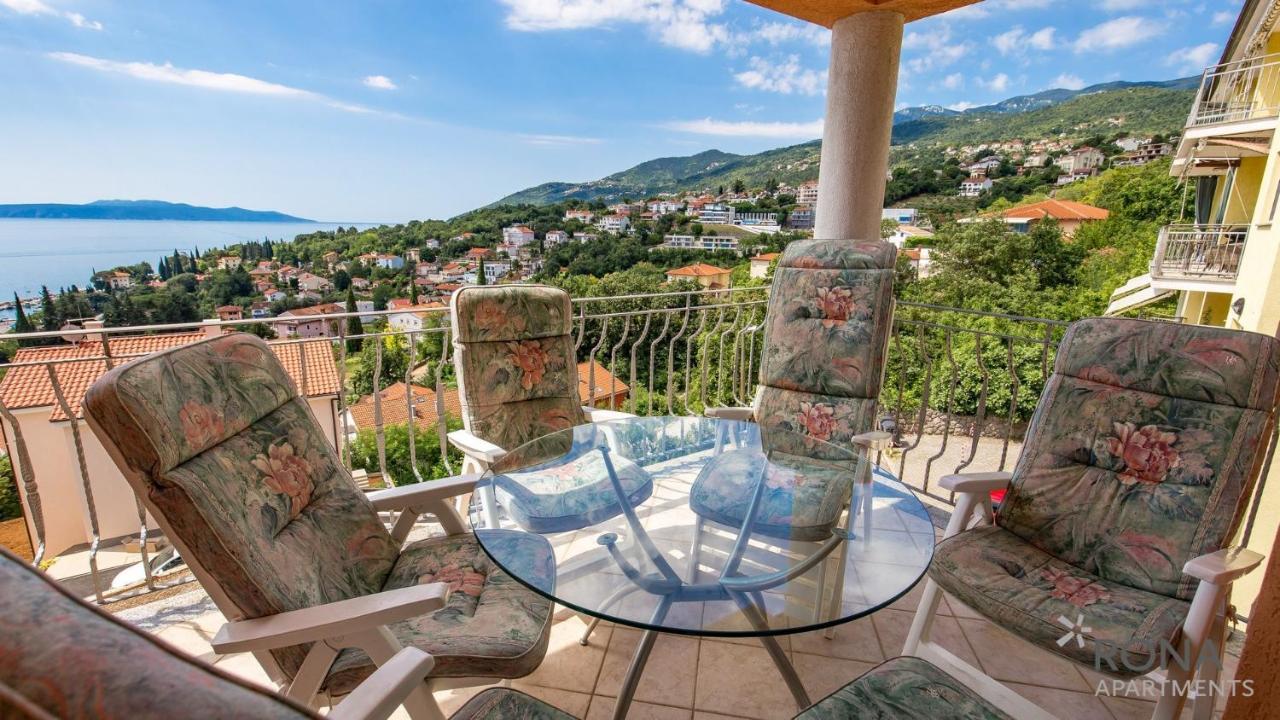 Rona Spacious Apartment With A Panoramic View Ičići Exteriör bild