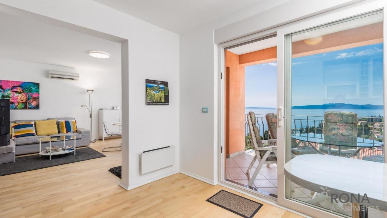 Rona Spacious Apartment With A Panoramic View Ičići Exteriör bild